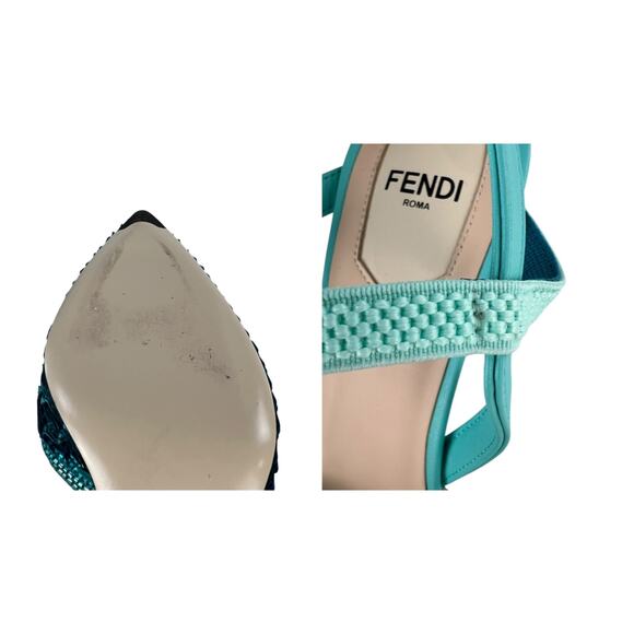 Fendi Sequined Heels - Picture 7 of 7